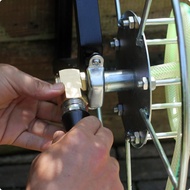 1/2  to 3/4 GHT Adapter Thread Seal Tape Included Swivel Elbow Hose Adapter Brass Hose Connector Thr