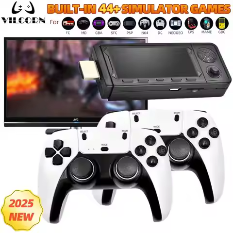 2025 NEW X9PRO Game Stick 4K TV Video Game Console 3D Games For PSP/PS1/N64/NDS 44+Simulators 42000 