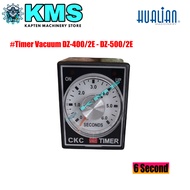 MESIN Timer 6s vacuum sealer machine DZ-400/2E DZ-500/2E Hualian Wirapax Sealing Time Vacuum time