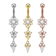 earring for women pearl earring Ebay Hot Sale Piercing Jewelry Fashion Stainless Steel Water Drop Be