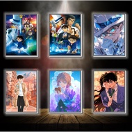 Conan color-changing 3D LED light painting - ANIME 3D LED light painting for desk and night light de