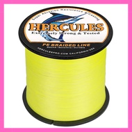 Hercules (HERCULES) PE Line Fishing Line 4-Strand Braid 15 Colors Fishing Line for Long Casting PE X