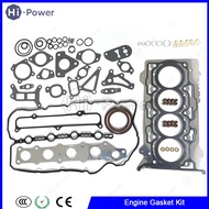4N15 Auto Engine Overhaul Rebuilding Kit For MITSUBISHI L200 PAJERO SPORT III Metal Full Gasket 4N15