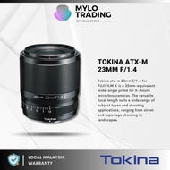 Tokina atx-m 23mm f/1.4 Lens for Fujifilm X mount APS-C & Sony E