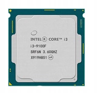 CPU socket 1151 Core i3 9100F - I5 9400f Tray (Chú Ý : Cần lắp card đồ hoạ rời thì mới xuất hình ản