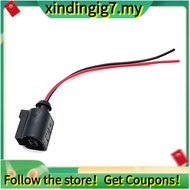 【】For   Connector 2 Pin Outer Ambient Air Temperature Sensor Plug Pigtail 1J0973702