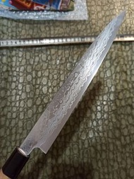 日本土佐 VG10 大馬士革花紋 兩刃柳刃 200mm