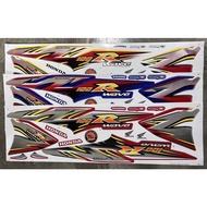 HONDA WAVE100R WAVE 100 R STRIPE (4) W100R WAVE 100 R STICKER BODY