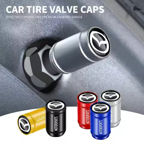 4Pcs For Mazda 3 6 2 5 Axela Atenza Demio CX3 CX5 CX7 CX30 MX3 MX5 Speed MPE Car Sports Emblem Metal