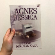 PIANO Novel Book IN GLASS BOX