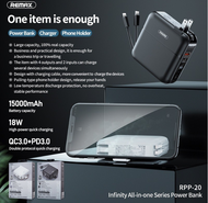 แบตสำรอง VIAKING RPP-20  15000mAh ช่อง USB Type-C To Lightning รับประกัน 1 ปี