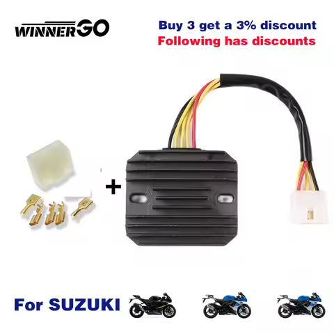 Voltage Regulator Rectifier for Suzuki GSXR 600 750 1000 32800-33E00 32800-33E10 32800-33E20 32800-3
