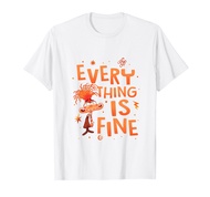 Pixar Inside Out 2 Everything Is Fine Anxiety Logo T-Shirt