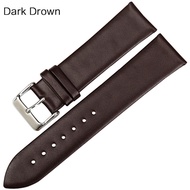 MAIKES Genuine Leather Watch Bracelet Watch Accessories Watch Strap Black Watchband For MIDO DW CK T