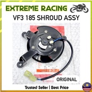 Shroud Assy Radiator Coolant Fan Blower Assy 19020-VF3-000 SYM VF3 VF3i 185 VF3185 VF3i185 LE Pro ABS