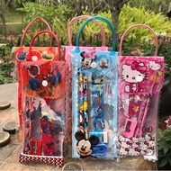 Stationary Gift Pouch Christmas Gifts Kids Children School Goodie Bag Hello Kitty Pokemon McQueen Spiderman Frozen