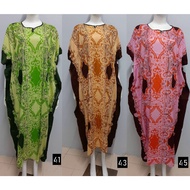 MBS Women Button Nightdress Short Sleeve Sleepwear Baju Tidur Perempuan Baju Kelawar Lengan Pendek