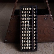 早期木製古董算盤