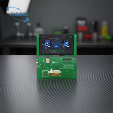 1PCS 7 inch serial screen ESP32-S3 solution supports WiFi/Bluetooth 800*480 resolution capacitive to