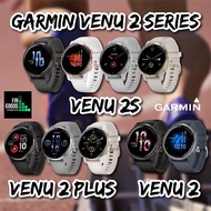 Garmin Venu 2 Series สมาร์ทวอทช์ มี GPS หน้าจอ AMOLED คมชัด สีสันสดใสสวยที่สุดของGarmin จอระบบสัมผัส ✅รับประกันศูนย์ไทย