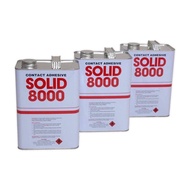 SOLID 8000 GAM PEREKAT Contact Adhesives Solid 8000 Glue 3KG Formica Glue 胶水