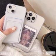 Wallet Casing Huawei Y9 Y6 2019 Y5 Prime 2018 Nova 10 9 Pro Y90 Y70 Plus Y61 Mate 50 9 Lite GR5 2017 Case Transparent Soft TPU Cover Card Holder Put Photo Picture Clear Phone Cover