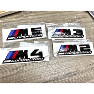 BMW LOGO M5 M4 M3 M2 COMPETITION EMBLEM F10 F30 E90 E60 E46 F18 AND ALL CAR