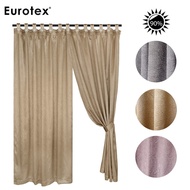Eurotex, Dim Out Curtain, Block 90% Sunlight, 3 Ways Hanging Options (1 Piece) JJ02