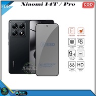 Tempered Glass Esd Spy Xiaomi 14T Pro 14T Full Cover