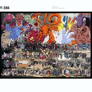 Naruto Puzzle Naruto Sasuke Wooden1000Piece with Frame Adult and Children Toy Decompression Puzzle Gift