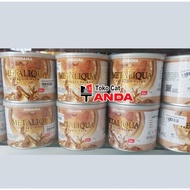 Cat Metaliqua Emas Gold silver tembaga - Cat Air Metalik Kilap 250cc KOmplit