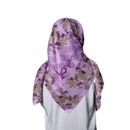 JILBAB MOTIF SEGIEMPAT VOAL PREMIUM WARNA LILAC
