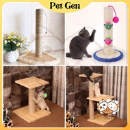 [PetGen] Cat Scratcher Poles / Tree Board Condo House Toys /Cat Entertainments /Kucing Sisal Scratcher