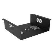 Oeveo Under Mount 242-12W x 4H x 11D | Under Desk Computer Mount for Small Form Factor SFF Computers