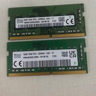 Laptop ram 8gb buss 3200