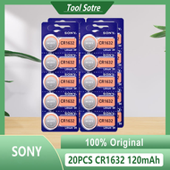SONY CR1632 Button Battery For Watch Car Remote Key Remote Scale Cr 1632 ECR1632 GPCR1632 3v Lithium