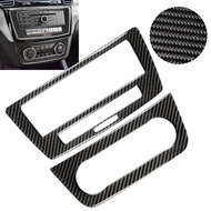Carbon fiber car center console CD panel decoration for Mercedes-Benz GLE W166 GLS X166 2015-2019 ca