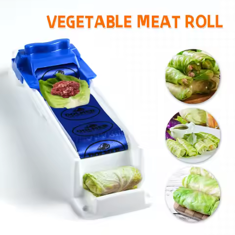 Creativity Cabbage Leaf Rolling Tool Vegetable Meat Roll Stuffed Grape Yaprak Sarma Dolmer Roller Ma
