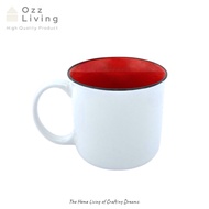 Ozz Living Classic Ceramic Mug 400ml Office Coffee Cup Tea Cup Cawan Gelas 陶瓷杯 马克杯 水杯 U01
