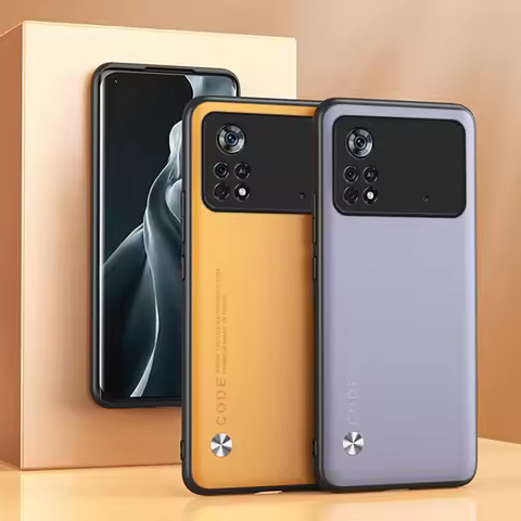 Luxury PU Leather Case For Xiaomi Mi Poco X4 Pro 5G Cover Matte Silicone Phone Case For Poco X3 NFC 