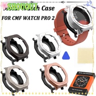 SHOUOUI Watch Cover Shell, Anti-Scratch Protective Metal Watch , High Quality Replacement Shockproof