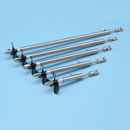 Rc Boat Parts 4mm Boat Shaft Drive Shaft With Nozzle+ 3 Blades Propeller + Coupling + Prop Nut For Rc Model Boat