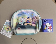全新未用 有吊牌 Tokyo Disney Sea 15週年 Duffy shelliemay Disneyland 東京迪士尼樂園 化妝袋 Micky Mouse 米奇老鼠