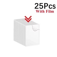 1/25/50Pcs Transparent Korean Kpop Card Sleeve with Protective Film Clear Card Holder Idol Photo Gam