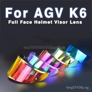 Helmet Visor For AGV Motorcycle Helmets Night Vision Visor Lens Case For AGV K6 Helmet Lens Windshie