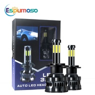 Jiaxingsheng Car led Headlight Bulb 8 Sides Luminous LED Car Headlight H4H7H11 Modified Headlight #