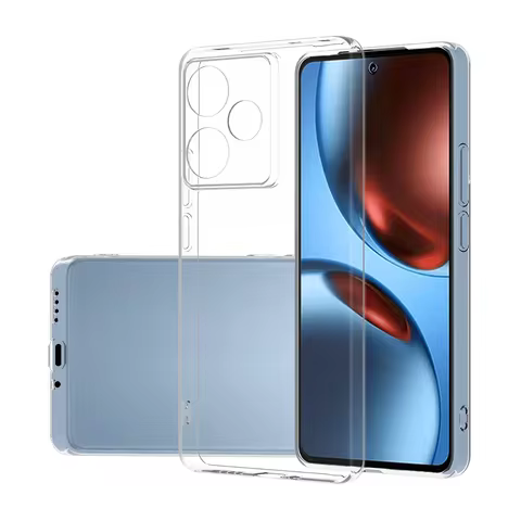 For Realme GT7 Case Realme GT 7T etui Ultra Thin Transparent TPU Soft Back Cover for Realme GT 7 Cle