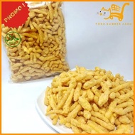 Twist corn jagung original 1kg/ twist corn jagung bakar/ twist corn tidak pedas/ tea twist jagung/ t