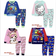 Local Seller Cuddle Me 3 to 13 year old Kids Pyjamas Set Hellokitty Tokidoki