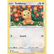 Teddiursa - 126/203 - Evolving Skies - Pokemon TCG